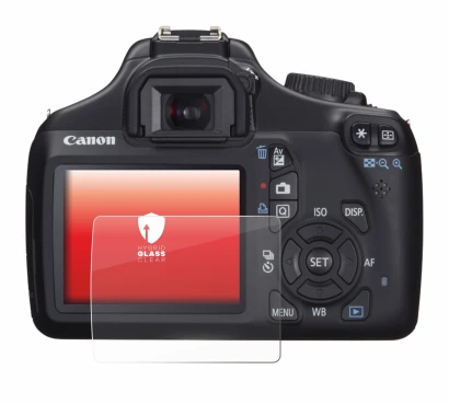 Imagen del dispositivo Canon EOS 1100D con una amplia variedad de protectores de pantalla.