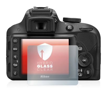 Imagen del dispositivo Nikon D3300 con una amplia variedad de protectores de pantalla.