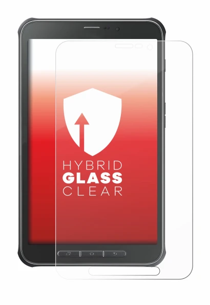 Imagen del dispositivo Samsung Galaxy Tab Active SM-T365 con una amplia variedad de protectores de pantalla.