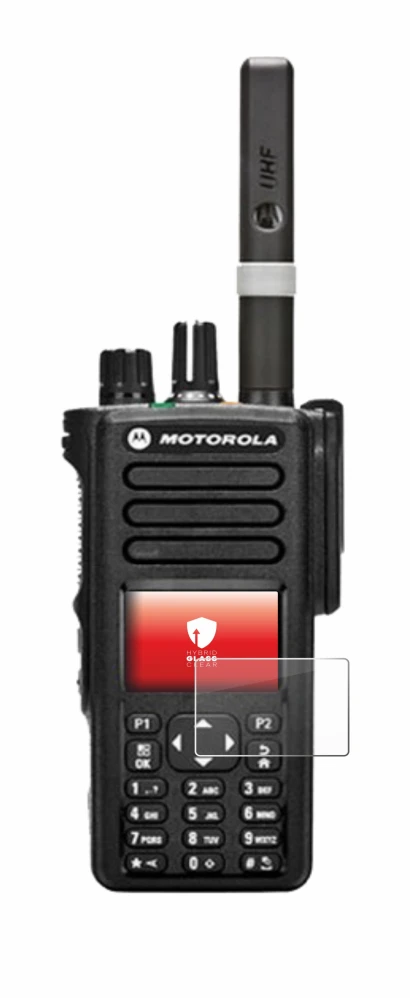 Imagen del dispositivo Motorola DP4800 con una amplia variedad de protectores de pantalla.
