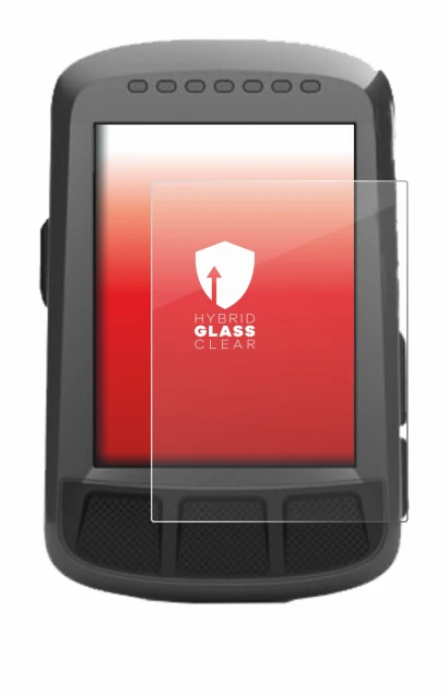 Imagen del dispositivo Wahoo Elemnt Bolt GPS con una amplia variedad de protectores de pantalla.