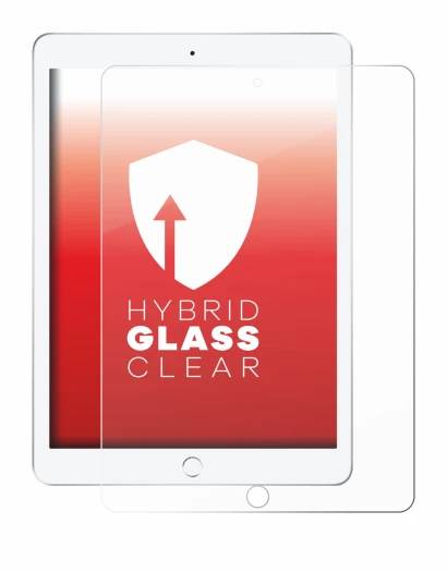 Imagen del dispositivo Apple iPad 9.7" 2018 (6a Gen.) con una amplia variedad de protectores de pantalla.