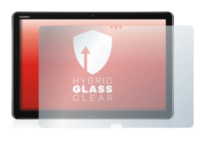 Imagen del dispositivo Huawei MediaPad M5 Lite 10.1" con una amplia variedad de protectores de pantalla.