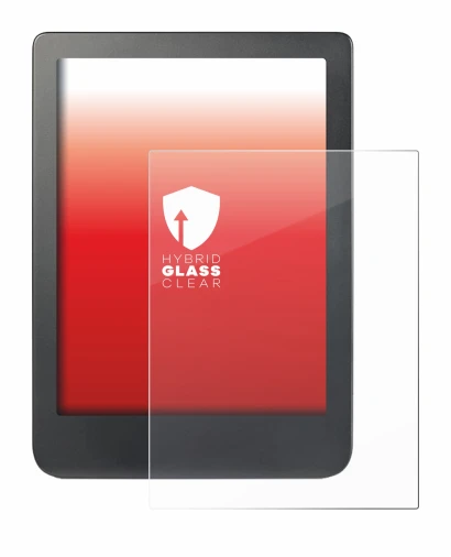 Imagen del dispositivo Kobo Clara HD (6") con una amplia variedad de protectores de pantalla.