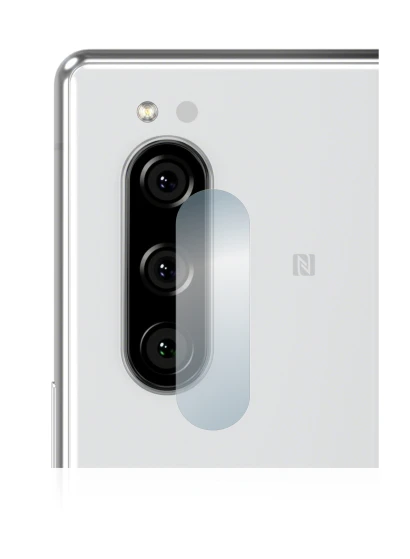 Imagen del dispositivo Sony Xperia 5 (SÓLO Cámara) con una amplia variedad de protectores de pantalla.