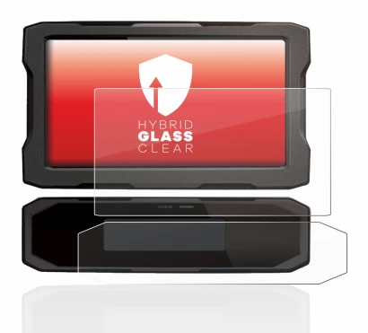 Imagen del dispositivo Honda CRF1100L 2020 Pantalla del velocímetro con una amplia variedad de protectores de pantalla.