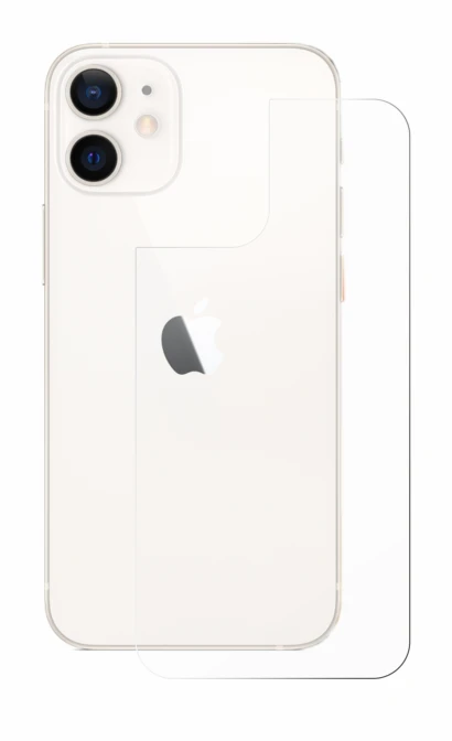 Imagen del dispositivo Apple iPhone 12 mini (Trasero) con una amplia variedad de protectores de pantalla.
