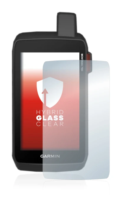 Imagen del dispositivo Garmin Montana 750i con una amplia variedad de protectores de pantalla.