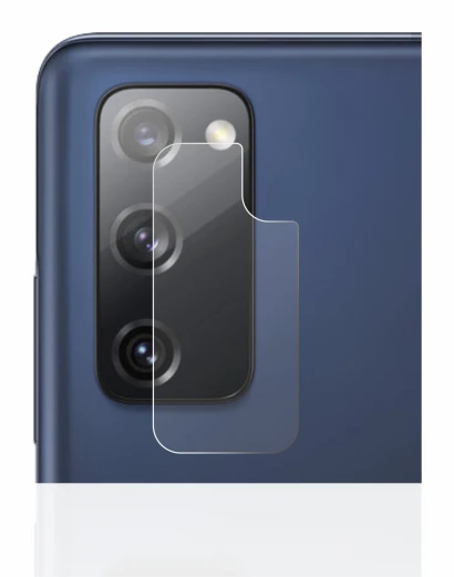 Imagen del dispositivo Samsung Galaxy S20 FE (SÓLO Cámara) con una amplia variedad de protectores de pantalla.