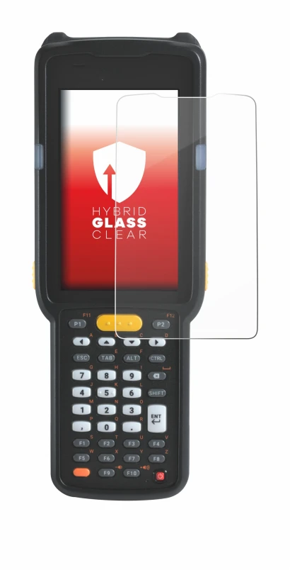 Imagen del dispositivo Zebra MC330L con una amplia variedad de protectores de pantalla.