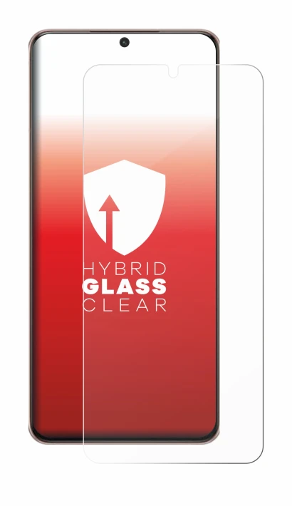 Imagen del dispositivo Samsung Galaxy S21 Plus 5G con una amplia variedad de protectores de pantalla.