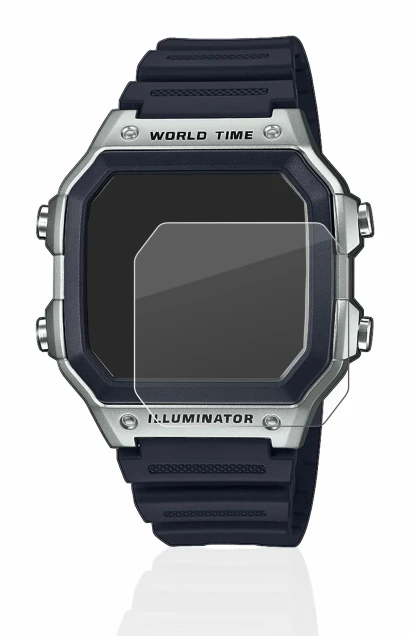 Imagen del dispositivo Casio AE-1200WH con una amplia variedad de protectores de pantalla.