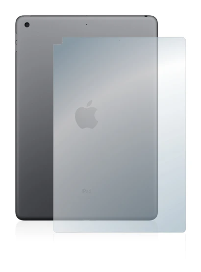 Imagen del dispositivo Apple iPad 10.2″ WiFi 2021 (9a Gen., Trasero) con una amplia variedad de protectores de pantalla.