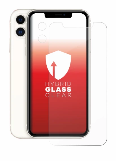 Imagen del dispositivo Apple iPhone 11 (Frontal+Cámara) con una amplia variedad de protectores de pantalla.