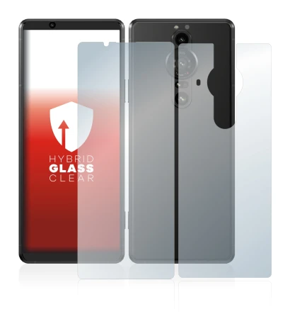 Imagen del dispositivo Sony Xperia Pro-I (Frontal+Trasero) con una amplia variedad de protectores de pantalla.