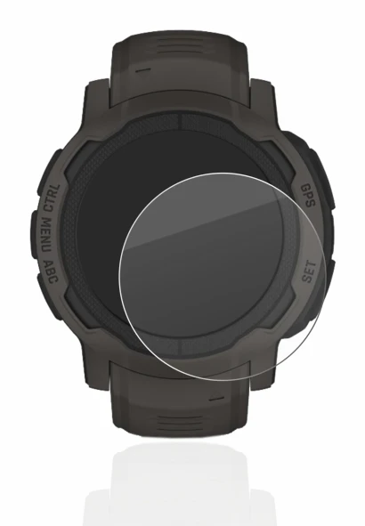 Imagen del dispositivo Garmin Instinct 2 con una amplia variedad de protectores de pantalla.