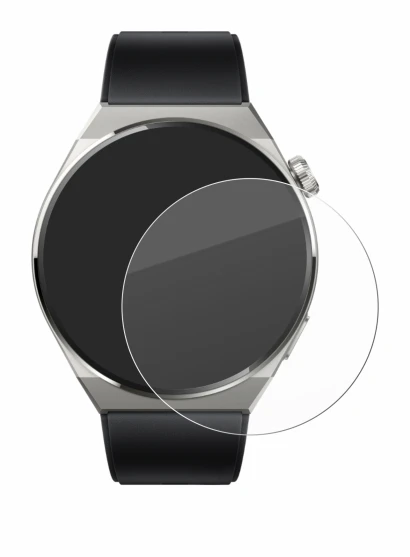 Imagen del dispositivo Huawei Watch GT 3 Pro Titanium (46mm) con una amplia variedad de protectores de pantalla.