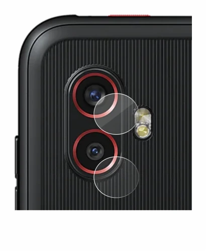 Imagen del dispositivo Samsung Galaxy Xcover 6 Pro (SÓLO Cámara) con una amplia variedad de protectores de pantalla.