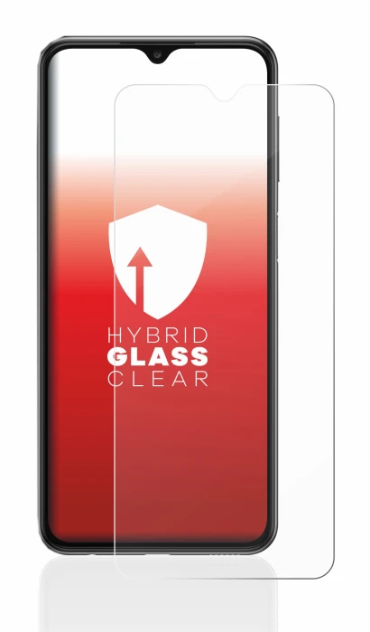 Imagen del dispositivo Samsung Galaxy A23 5G con una amplia variedad de protectores de pantalla.