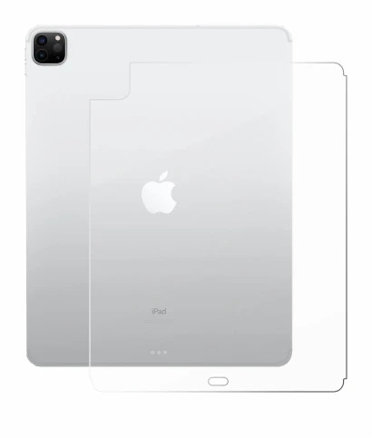 Imagen del dispositivo Apple iPad Pro 12.9" 2022 (6a Gen., Trasero) con una amplia variedad de protectores de pantalla.