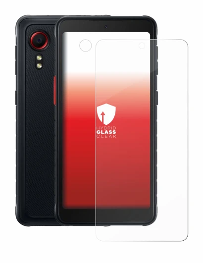 Imagen del dispositivo Samsung Galaxy XCover 5 Enterprise Edition (Frontal+Cámara) con una amplia variedad de protectores de p