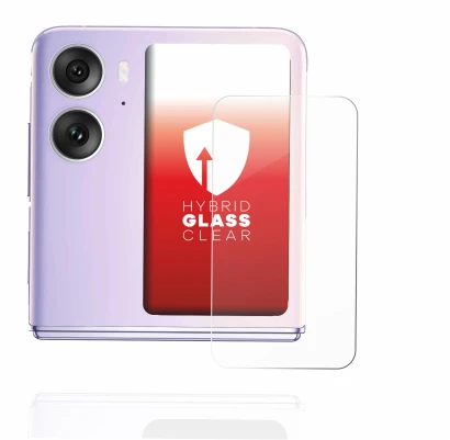 Imagen del dispositivo Oppo Find N2 Flip (Pantalla trasera) con una amplia variedad de protectores de pantalla.