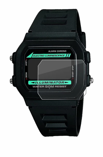 Imagen del dispositivo Casio W-86-1VQES con una amplia variedad de protectores de pantalla.