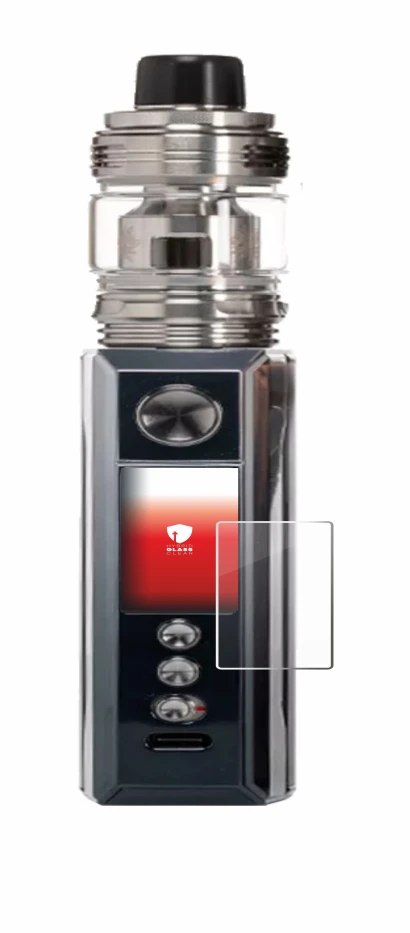 Imagen del dispositivo Voopoo Drag M100S con una amplia variedad de protectores de pantalla.