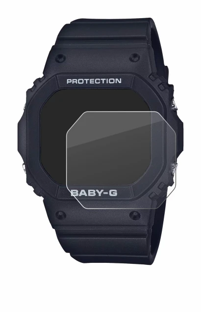 Imagen del dispositivo Casio Baby-G BGD-565 con una amplia variedad de protectores de pantalla.