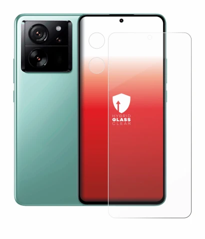 Imagen del dispositivo Xiaomi 13T (Frontal+Cámara) con una amplia variedad de protectores de pantalla.