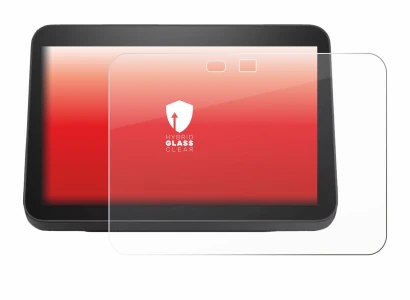 Imagen del dispositivo Amazon Echo Show 8 2023 (3a Gen.) con una amplia variedad de protectores de pantalla.