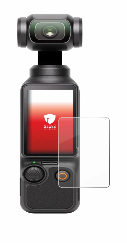 Imagen del dispositivo DJI Osmo Pocket 3 con una amplia variedad de protectores de pantalla.