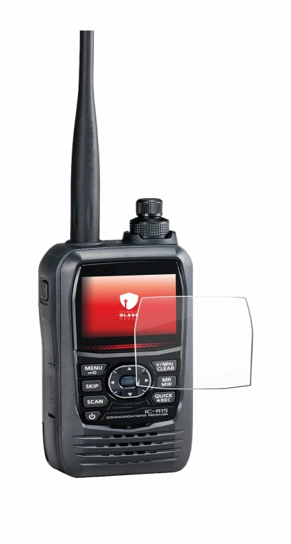 Imagen del dispositivo Icom IC-R15 con una amplia variedad de protectores de pantalla.