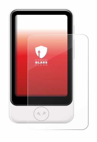 Imagen del dispositivo Pocketalk Plus con una amplia variedad de protectores de pantalla.