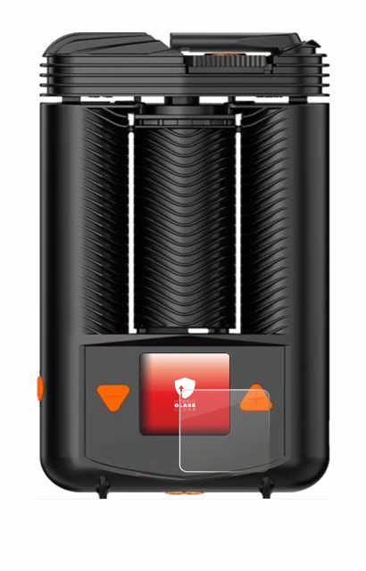 Imagen del dispositivo Storz & Bickel Mighty + con una amplia variedad de protectores de pantalla.