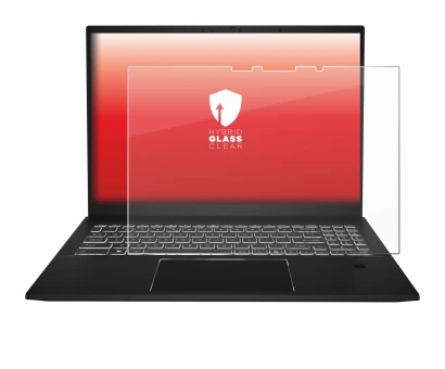 Imagen del dispositivo MSI Summit E16 AI Studio con una amplia variedad de protectores de pantalla.