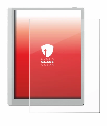 Imagen del dispositivo Boox Go 10.3 con una amplia variedad de protectores de pantalla.