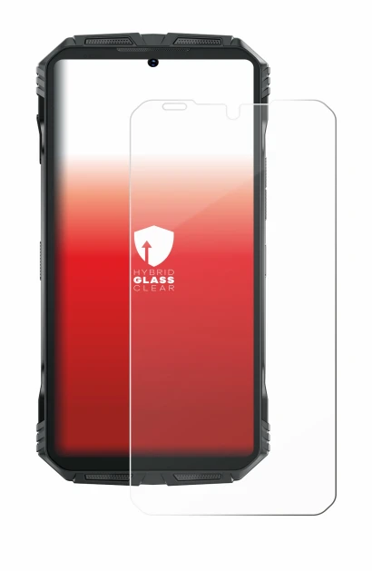 Imagen del dispositivo Doogee S Punk con una amplia variedad de protectores de pantalla.