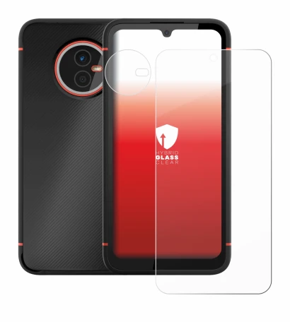 Imagen del dispositivo Gigaset GX4 Pro (Frontal+Cámara) con una amplia variedad de protectores de pantalla.