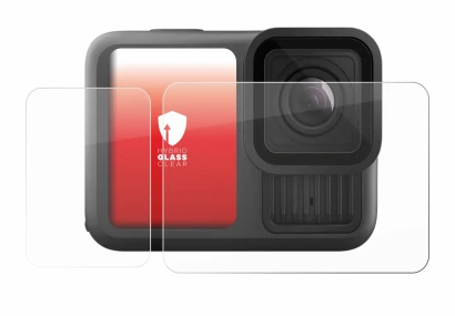 Imagen del dispositivo GoPro Hero 13 Black con una amplia variedad de protectores de pantalla.