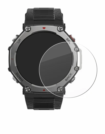 Imagen del dispositivo Huami Amazfit T-Rex 3 con una amplia variedad de protectores de pantalla.