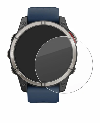Imagen del dispositivo Garmin quatix 7 Pro con una amplia variedad de protectores de pantalla.