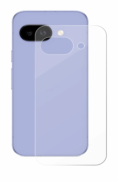 Imagen del dispositivo Google Pixel 9a (Trasero) con una amplia variedad de protectores de pantalla.
