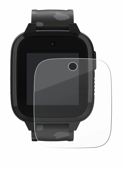 Imagen del dispositivo Xplora XGO3 (2da Gen.) con una amplia variedad de protectores de pantalla.