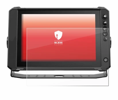 Imagen del dispositivo Lowrance Elite FS 10 con una amplia variedad de protectores de pantalla.