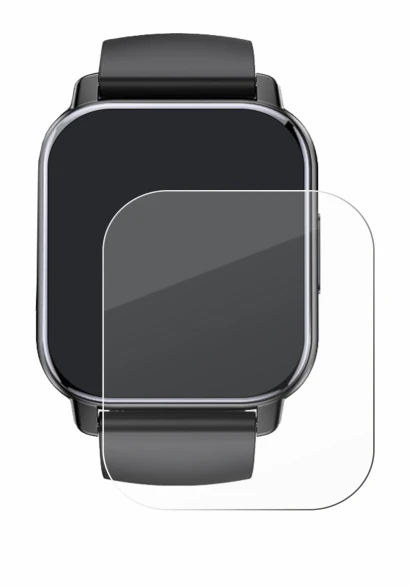 Imagen del dispositivo Poounur T80 1.95" con una amplia variedad de protectores de pantalla.