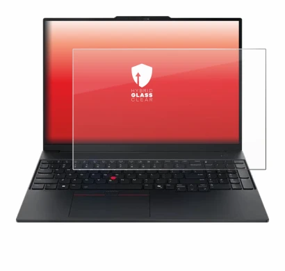 Imagen del dispositivo Lenovo ThinkPad E16 Gen 3 con una amplia variedad de protectores de pantalla.