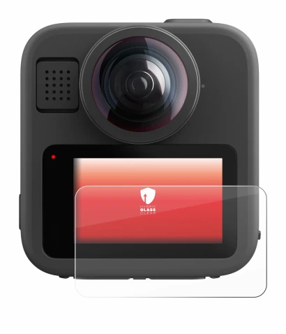 Imagen del dispositivo GoPro Max 2 con una amplia variedad de protectores de pantalla.