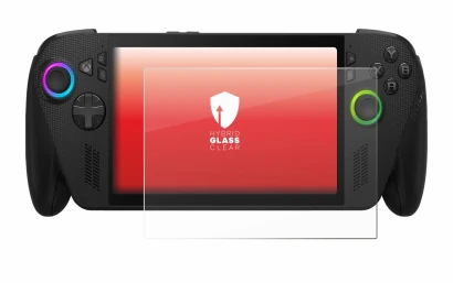 Imagen del dispositivo ASUS ROG Xbox Ally X con una amplia variedad de protectores de pantalla.