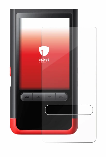 Imagen del dispositivo ThermoMaven P2 con una amplia variedad de protectores de pantalla.